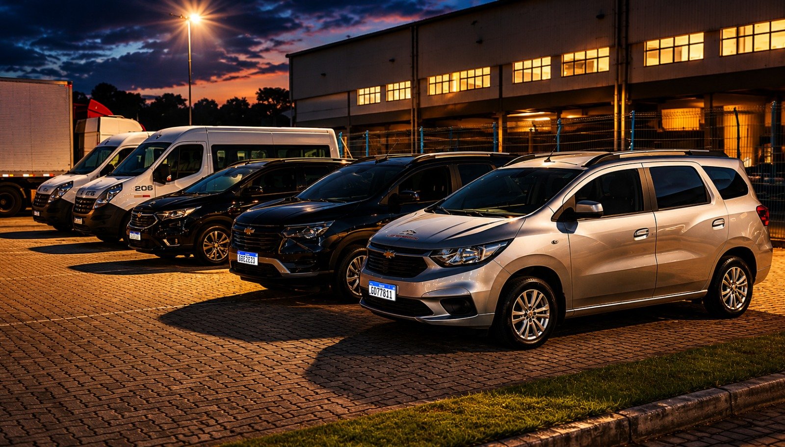 Vans e utilitários LG Transportes